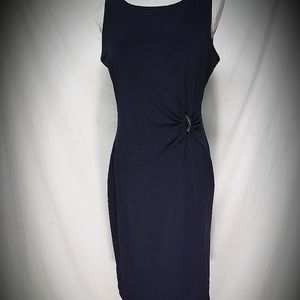 Ivanka Trump midnight blue dress